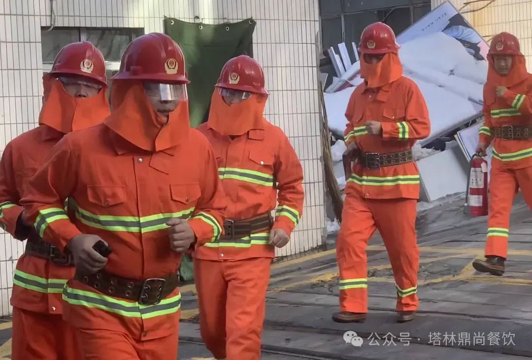 塔林鼎尚餐飲建行項目部消防安全日活動：筑牢防線，消患未然